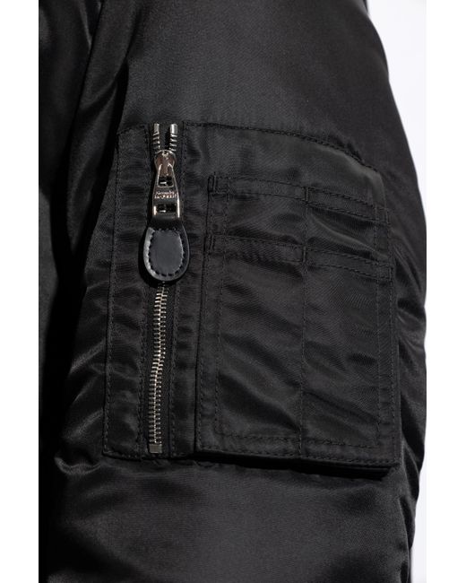 Alexander McQueen Black Jacket With Pockets for men