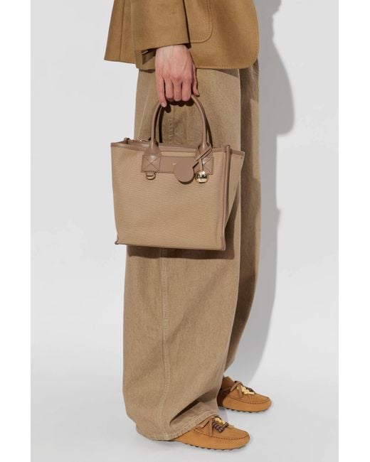 Furla Natural 'Divide Small' Bag