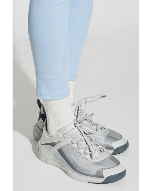 Adidas By Stella McCartney Gray 'Training Dropset 4' Sports Shoes
