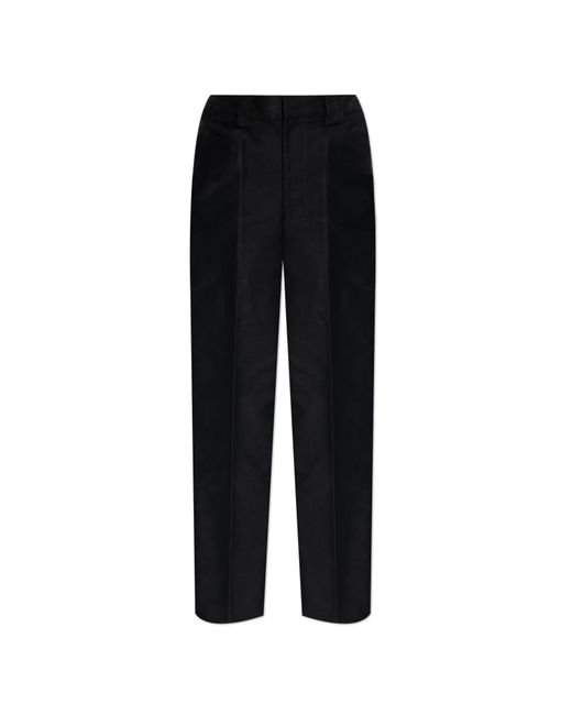 Lemaire Black Trousers With Pockets