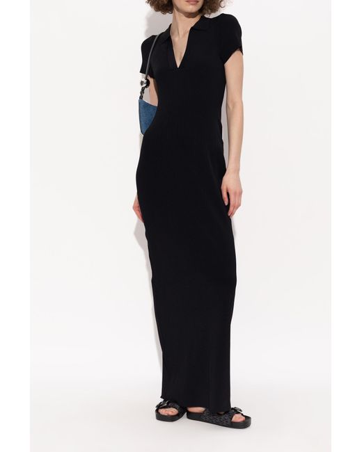 MICHAEL Michael Kors Black Slides 'Byers'