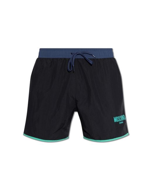 Moschino Blue Swim Shorts for men