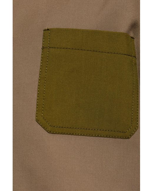 Marni Green Wool Jacket for men