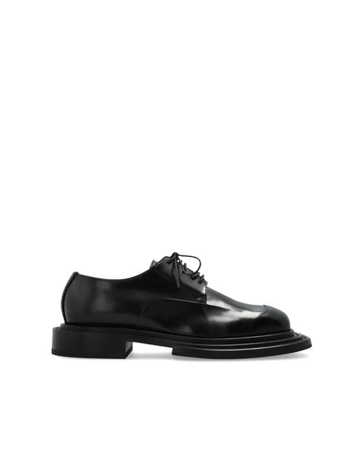 Moschino Black 'Derby' Type Shoes