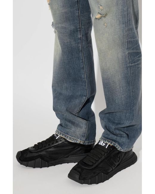 Dolce & Gabbana Black 'Dg Athletic' Sports Shoes for men