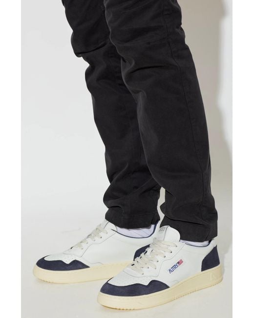 Autry White 'Medalist' Sports Shoes for men