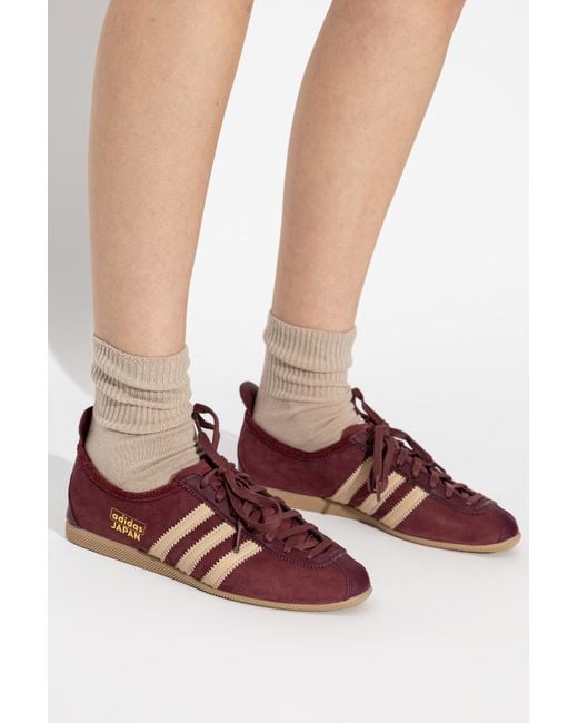 Adidas Originals Red 'Japan' Sports Shoes for men