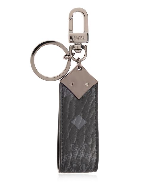 MCM White Keyring With Logo
