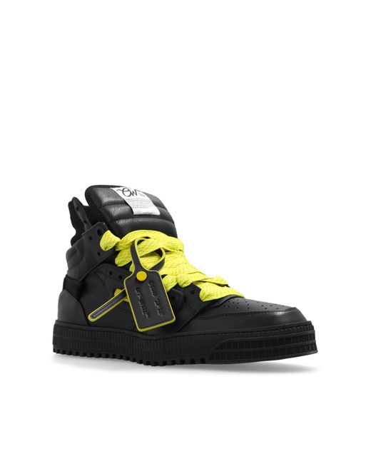 Off-White c/o Virgil Abloh Black '3.0 Off Court' Sneakers, for men