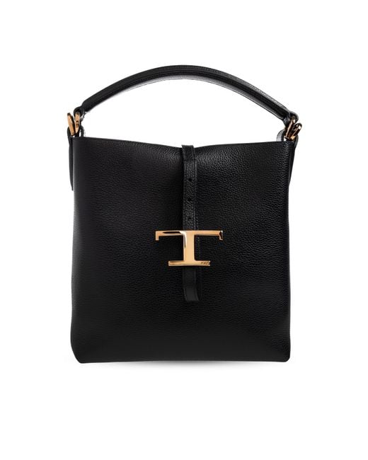 Tod's Black Leather Handbag