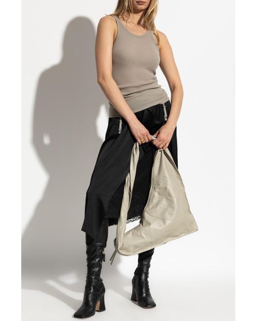 Lemaire Gray Wool Sleeveless Top