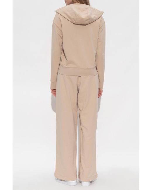 EA7 Natural Tracksuit Set: Sweatshirt And Trousers From The `sustainability` Collection,