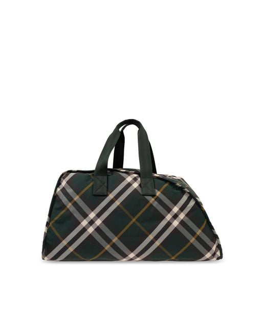 Burberry Green Hand Luggage Bag for men