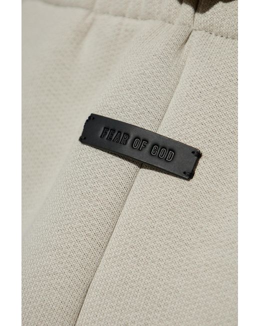 Fear Of God White Pants With Logo for men