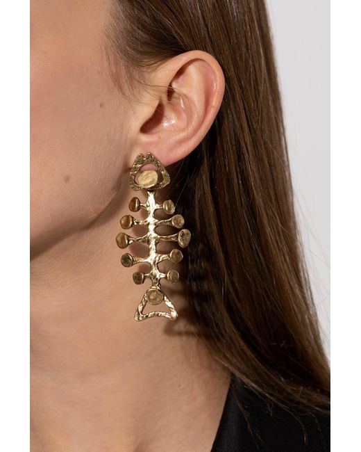 Tory burch fish outlet earrings