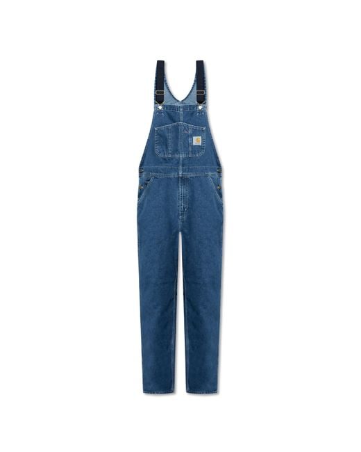 Carhartt Blue 'Bib Overall' Dungarees for men