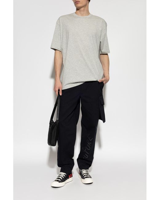 Comme des Garçons White “Oversize” T-Shirt for men