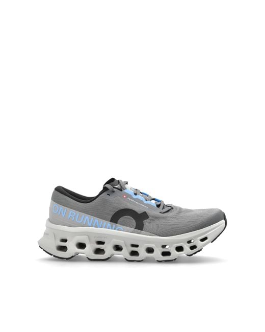 On Shoes Gray 'Cloudmster 3' Sports Shoes for men
