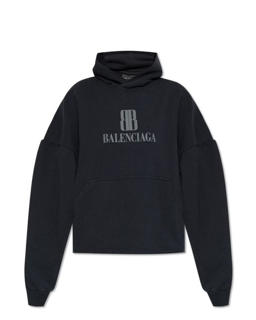Balenciaga Blue Hoodie