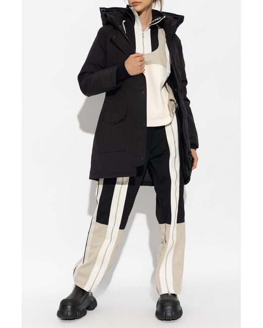 Canada Goose Black 'Rossclair' Down Jacket