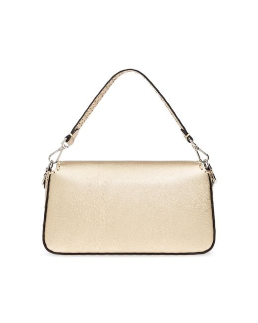 Fendi Metallic Shoulder Bag Baguette