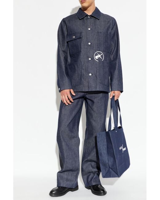 A.P.C. Blue 'Sally' Jeans for men