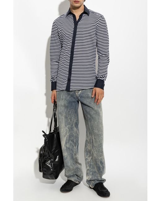 Dolce & Gabbana Gray Jeans With A Vintage Effect for men