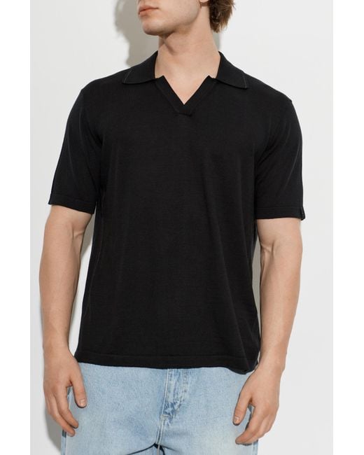 Rag & Bone Black Polo for men