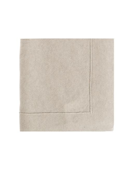 Lisa Yang Natural Cashmere Scarf 'Frieda'