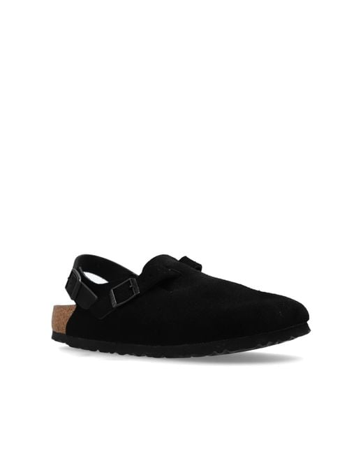 Birkenstock Black Shoes Tokio Ii Suede