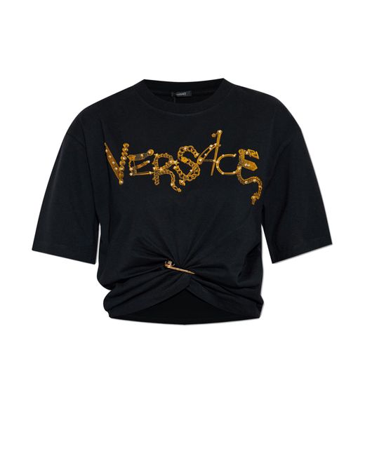 Versace Black T-Shirts