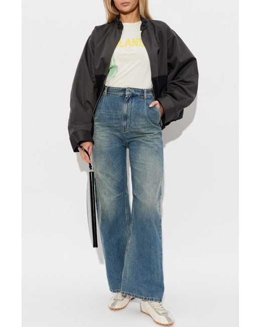 Maison Margiela White T-Shirt With Print