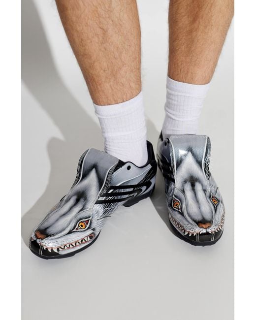 Y-3 Gray Sports Shoes F50 Tunit" for men