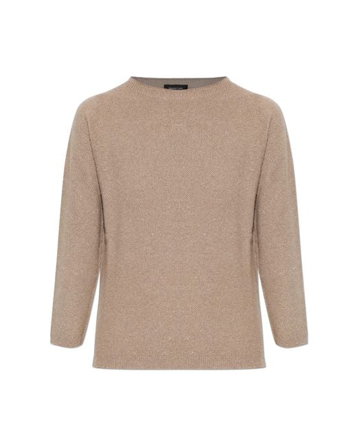 Fabiana Filippi Natural Sweater With Lurex Thread