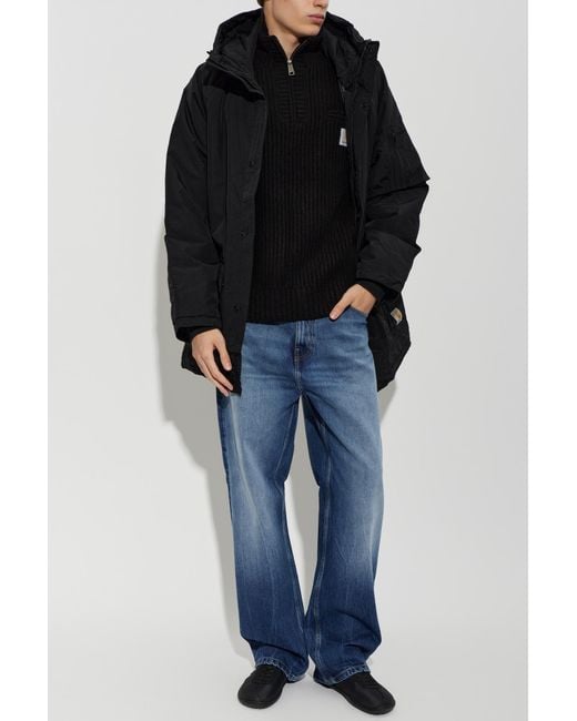 Carhartt Black 'Detroit' Sweater for men