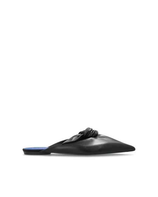 Lanvin Black Leather Shoes