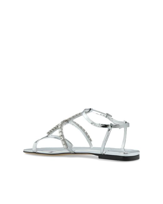 Jimmy Choo Gray 'Gwyn' Sandals