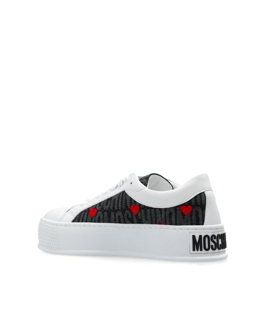 Moschino White Trainers