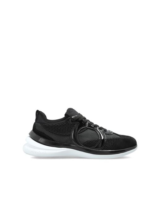 Ferragamo Black Timothe Sports Shoes
