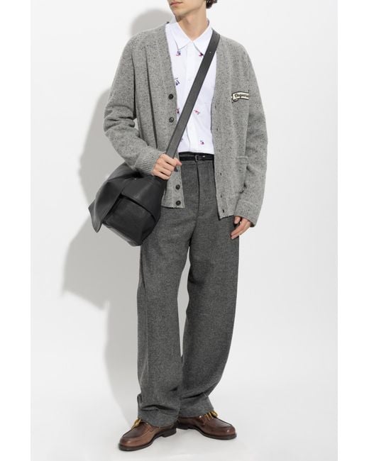 DSquared² White Shirt With Embroidered Logo for men