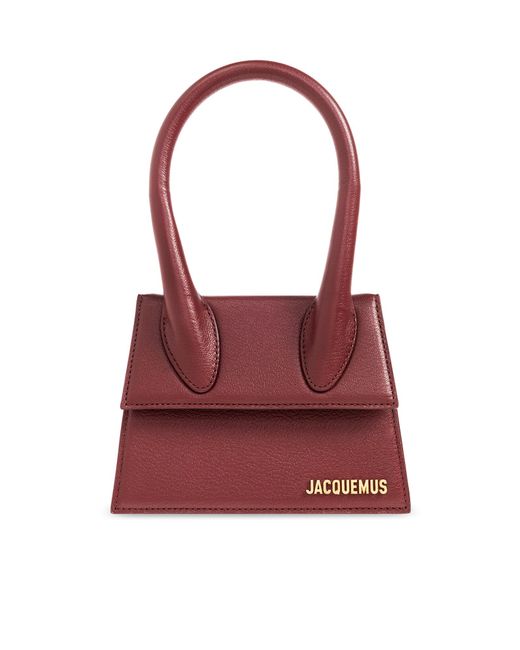 Jacquemus Red 'le Chiquito Moyen' Shoulder Bag,
