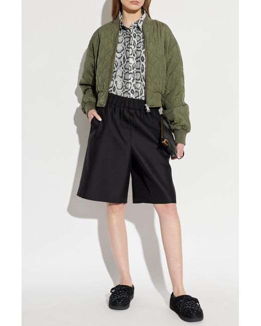 Carhartt Green Insulated Jacket 'Selma Liner'