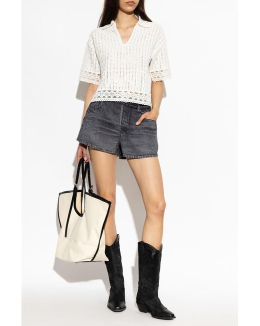 AllSaints Gray "Tyler" Shorts