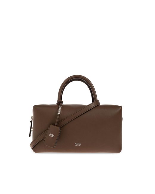 Max Mara Black "Holdallm" Handbag