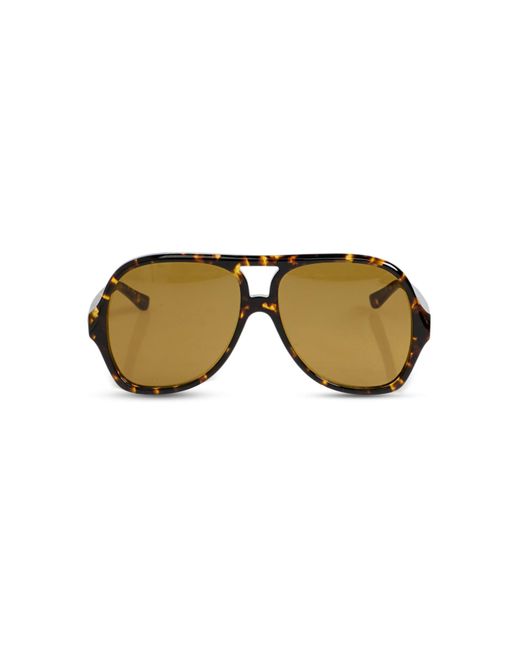 Chloé Yellow Sunglasses