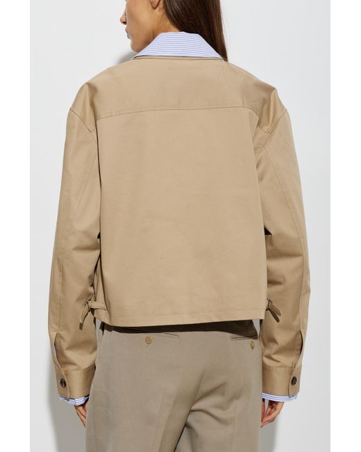 Acne Natural Jacket With Collar