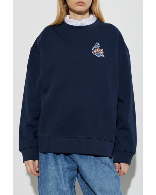 Munthe Blue Nathan Sweatshirt