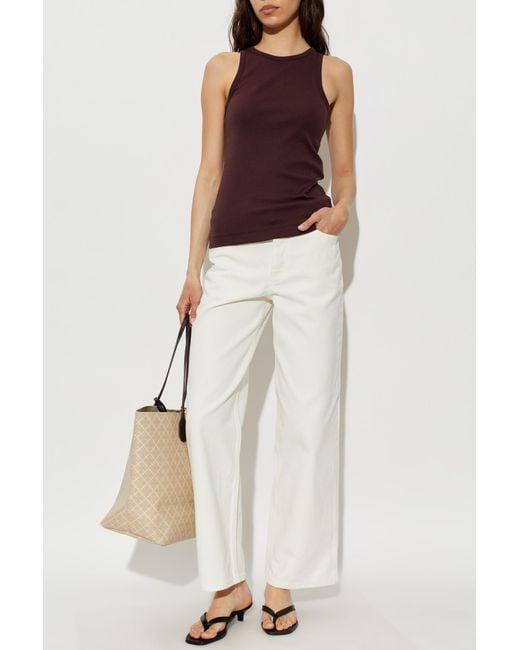 By Malene Birger Purple Top "Mani"