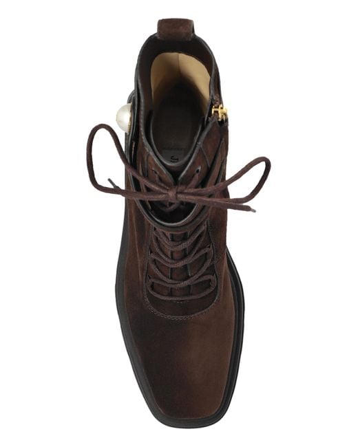 Jimmy Choo Brown Ankle Boots 'Noemi'