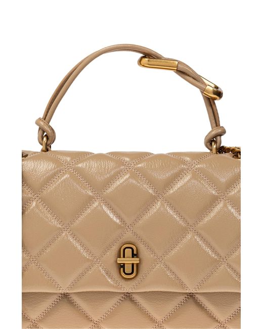 Marc Jacobs Natural Handbag "The Quilted Dual Convertible"